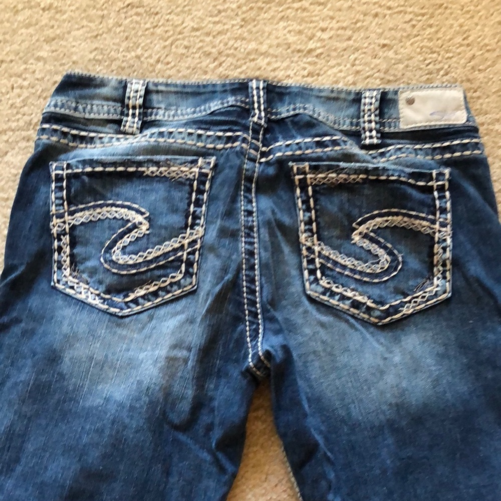 Silver Jeans brand jean Capri